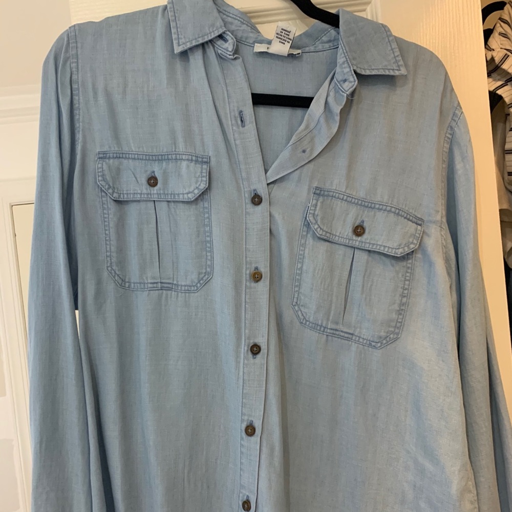 Blue Button Down Shirt